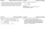 Notes 05 Desired outcomes from last class Notes 05 Conditional