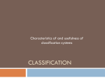 Classification - HHS Biology-Blattman