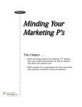 Minding Your Marketing P`s