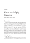Cancer and the Aging Population