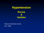 Hypertension, Review and Updates