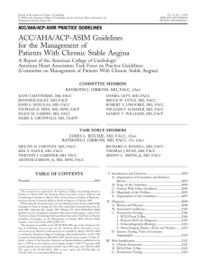 ACC/AHA/ACP-ASIM Guidelines for the Management