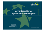 Java security for application developers