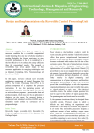 Design and Implementation of a Reversible Central Processing Unit