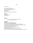 Gabriel Gelb`s CV - Endeavor Management