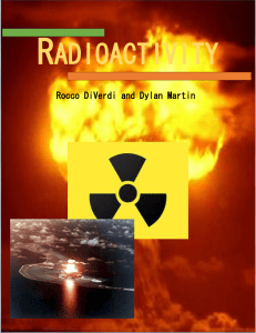 radioactivity - the Scientia Review