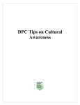 DPC Tips on Cultural Awareness