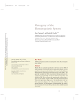 Ontogeny of the Hematopoietic System