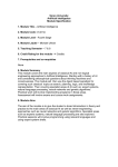 Soran University Artificial Intelligence Module Specification 1