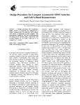 Design Procedure for Compact Asymmetric SPDT Switches