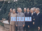 The_Cold_War - IB Global History II Overview