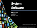 System Software - USC Upstate: Faculty