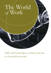 Skills and knowledge to remain relevant in the global economy