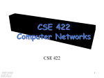 CSE 422 Computer Networks - Computer Science and Engineering