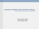 Seminar Economic Models