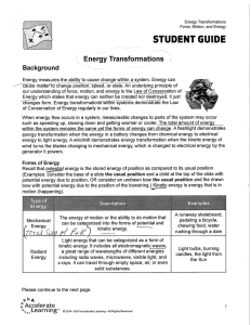 STUDENT GUIDE