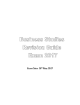 Business Studies Revison Guide