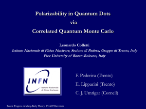 Polarizability and Collective Excitations in Semiconductor Quantum