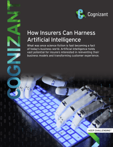 How Insurers Can Harness Artificial Intelligence