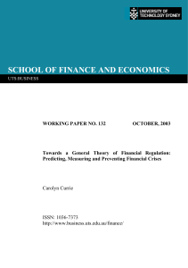 Towards a General Theory of Financial Regulation