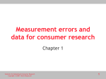 Statistics for Marketing and Consumer Research