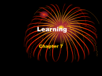 Chapter 7 - Learning