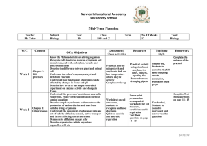 Mid-Term Planning - Newtoniasecondary.com