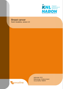 Dutch Guideline Breast Cancer