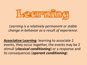PPT Notes: Learning