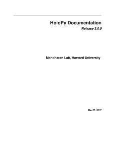 HoloPy Documentation