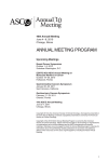 annual meeting program