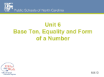 Unit 6 Foundations of Mathematics (PPT)