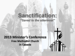 have been saved - The Free Methodist Church in Canada