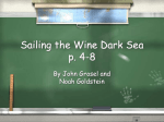 Sailing the Wine Dark Sea p. 4-8
