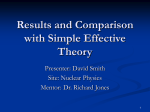 Effective Theory - Richard Jones