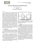 Network Monitoring Using SNMP Protocol