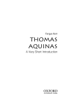 Thomas Aquinas - Thedivineconspiracy.org
