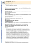 Selection of extreme phenotypes Clin Transl Oncol 2010