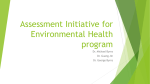 Assessment Initiative for Environmental Health program