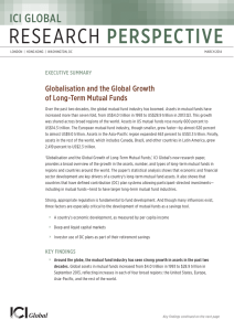 Executive Summary: Globalisation and the Global Growth of Long