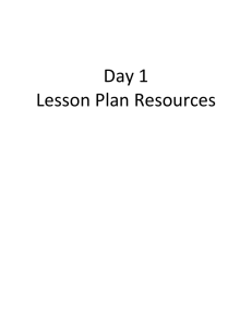 Day 1 Lesson Plan Resources Silk Road PowerPoint Slides Silk Road