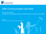Center for Risk Communication - EU-OSHA