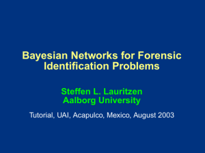 Bayesian Networks for Forensic Identification Problems