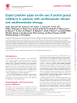 Expert position paper on the use of proton pump inhibitors in