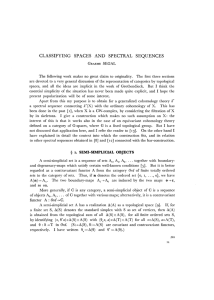 Classifying spaces and spectral sequences