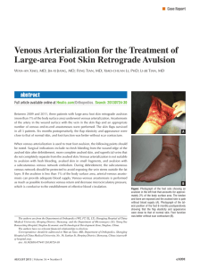 Venous Arterialization for the Treatment of Large