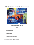 Infection Control for Health Care Providers