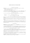 METRIC SPACES AND COMPACTNESS 1. Definition and examples