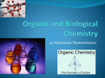 Lecture 14 Organic and Biological Chemistry 1