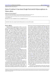 Role of Cytokine`s Functional Single Nucleotide Polymorphisms in